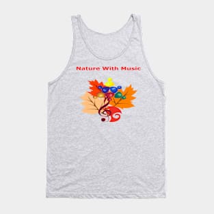 Nature with music Tank Top